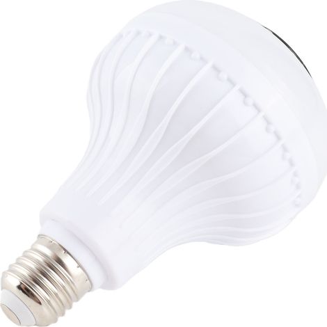 E27 12W LED RGB Bluetooth-Lautsprecherlampe mit Fernbedienung (1/5)
