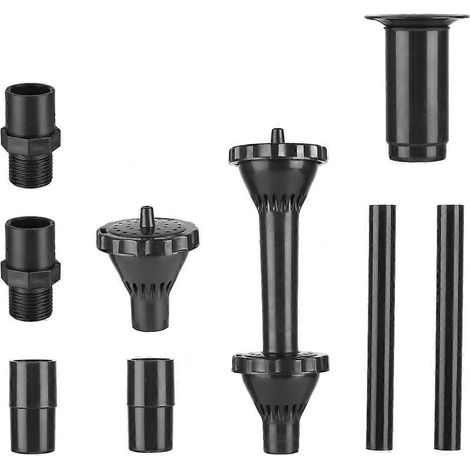 Kit de buses en plastique pour tête de fontaine à pompe à eau (9 pièces) (1/5)
