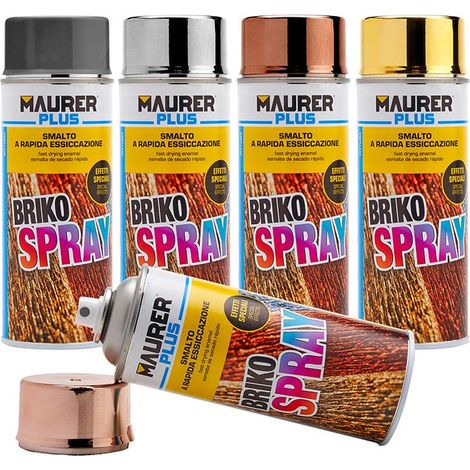 BRIKO SPRAY MAURER PLUS 400ML FLUORESCENTE GIALLO