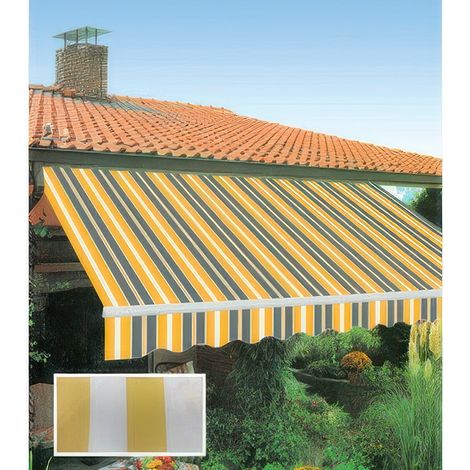 Store Banne � Bras R�tractables 295 x 200 cm Motif P2011 en Aluminium Enroulable