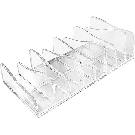 Coiffeuse transparente, rangement et finition cosmétiques, boîte de rangement pour fards à paupières