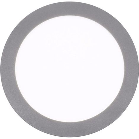 Faretto LED circolare da incasso grigio da 12 cm Faretto LED CCT da 6W (1/5)