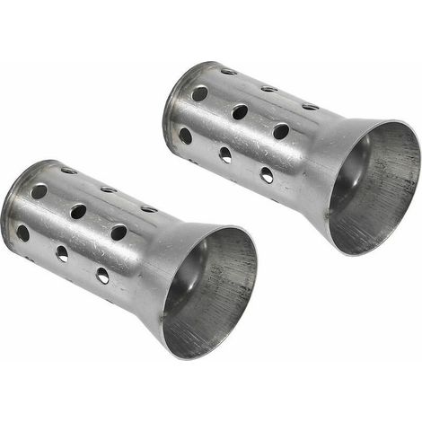 2pcs 51 mm Insert chicane DB universel échappement silencieux Moto