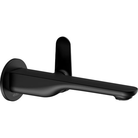 KEUCO IXMO Edition 100 Fertigset Waschtisch Einhebel-Mischer schwarz matt