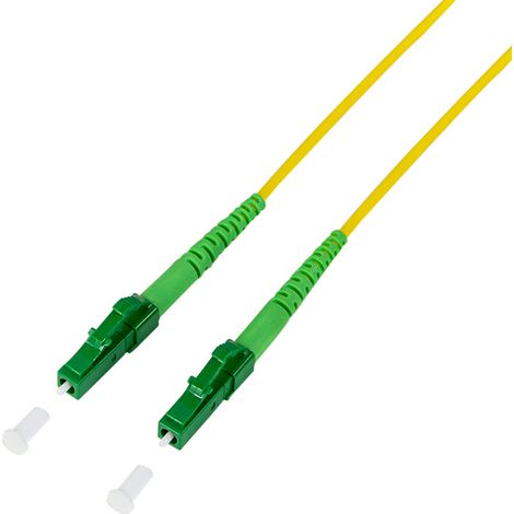 LogiLink FPSLC01 Cable de fibra óptica e InfiniBand 1 m LC Amarillo (1/5)