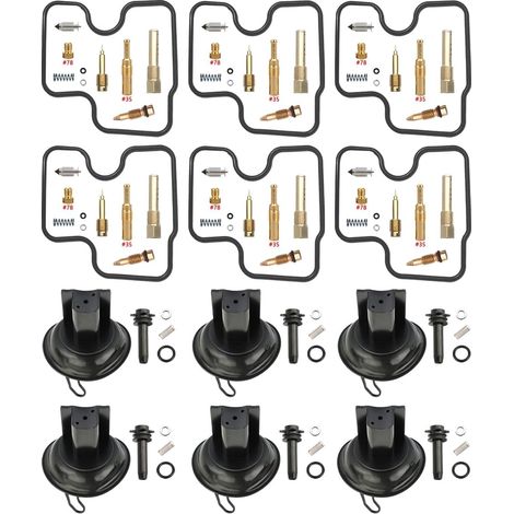 Vergaser Reparatursatz für GL1500C 1997-2003 1500cc 1500 F6C für Valkyrie F6C GL1500CF GL1500CT GL1500G SC32 Gold Wing GL1500 1999 2001 Sechszylinder-Boxer Reparatur Teile Motorrad (1/5)