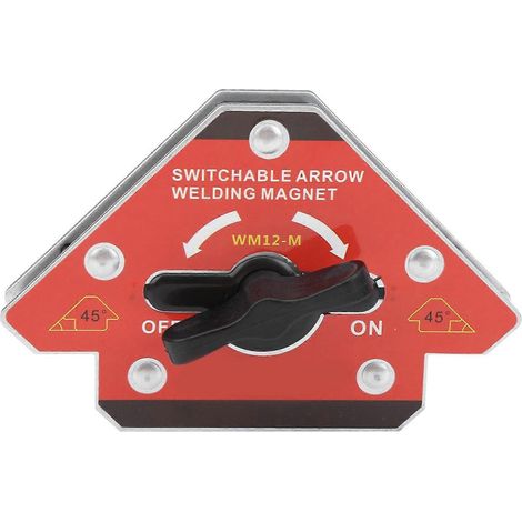 Positionneur magnétique de soudage à angle commutable avec outil de soudage WM12‑M