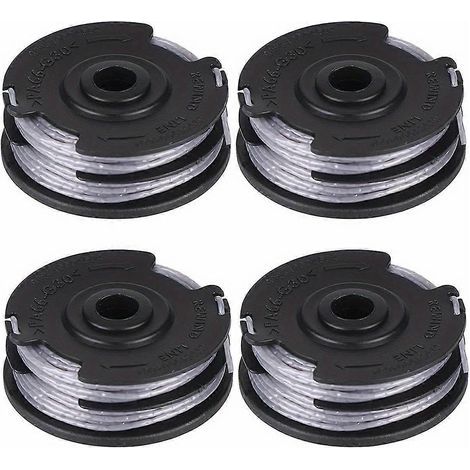 Ensemble de 4 bobines de coupe-bordures F016800351 pour tondeuses BOSCH ART 30-36 LI/ART 30/ART 27/ART 24 (1/5)