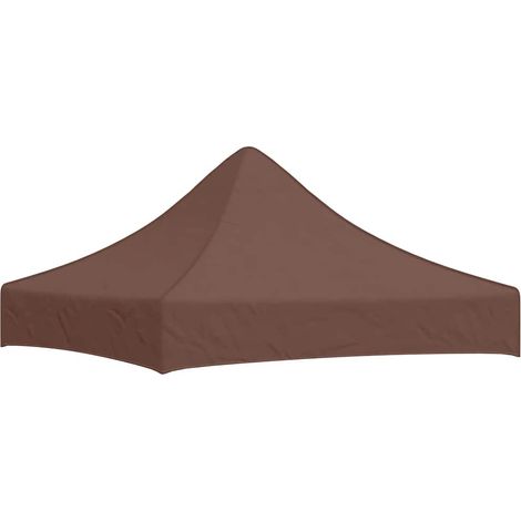 Maison Exclusive - Partyzelt-Dach 2x2 m Braun 270 g/m²