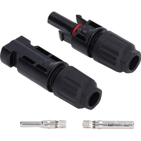 5er-Pack wasserdichte IP67-Solarstecker (männlich/weiblich), Hochspannungs-Photovoltaik-Modulkabelstecker (30 A, 1000 V) (1/5)