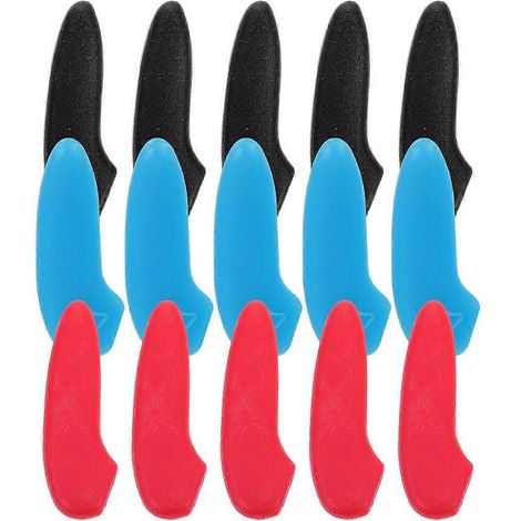 300 manchons de protection en plastique pour lames de couteaux - Protège-lames en plastique - Manchons de protection pour couteaux de cuisine (1/4)