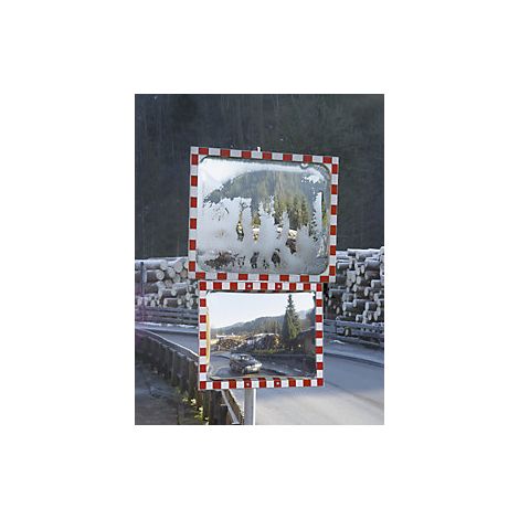Moravia  Specchio per esterni ICE FREE  acciaio inox  (1/4)