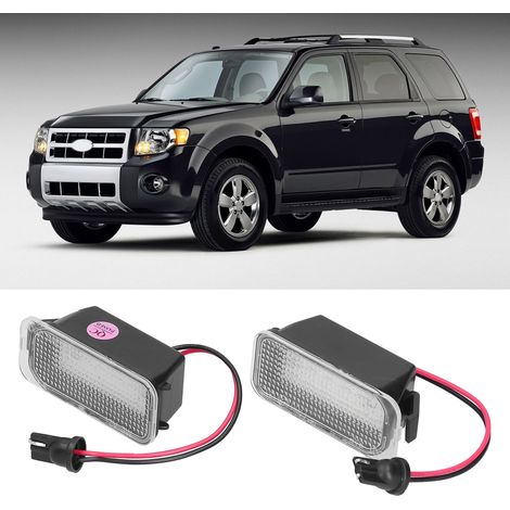 Feux de plaque d'immatriculation LED 12V 3W pour Ford Focus MK2 (2006-2010) - Installation facile et directe
