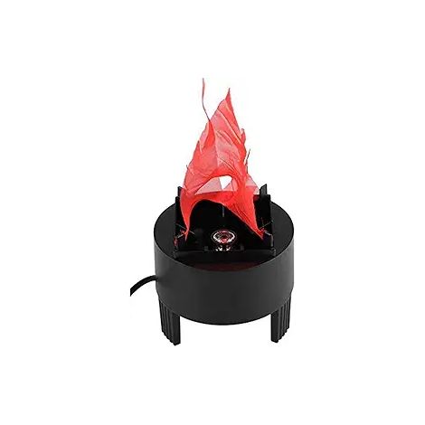 MINKUROW Lámpara De Llama Falsa Fogata Eléctrica Lámpara De Mesa De Llama Parpadeante Artificial (1/5)