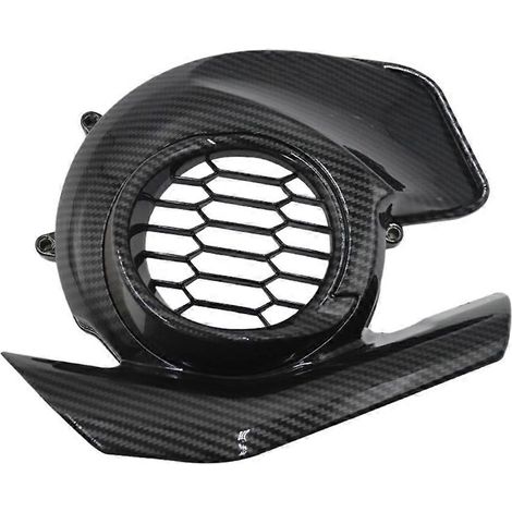 Cache-ventilateur pour moto Yamaha Mio 125i pour Soul I 125 / M3, motif fibre de carbone (1/5)