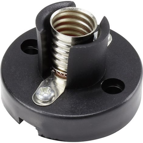 TRU COMPONENTS 794961 Lampenfassung Sockel (Miniaturlampen): E10 Anschluss (Sockel): Lötöse 1 St.