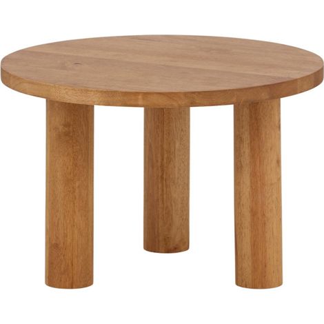 Table Basse en Bois "Duxbury" 60cm Naturel (1/5)