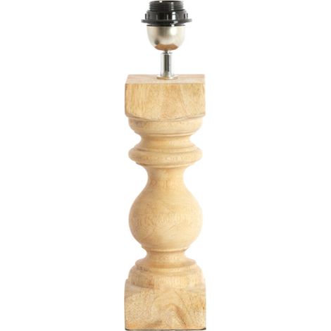 Light & Living - lampe de table - Cumani - naturel - bois -