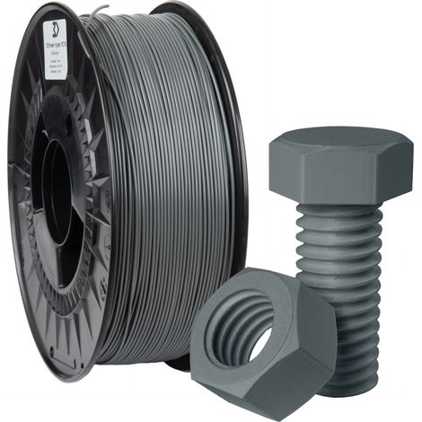 Filamento 3DPower Hyper PCTG 1,75 mm grigio 1 kg (1/4)