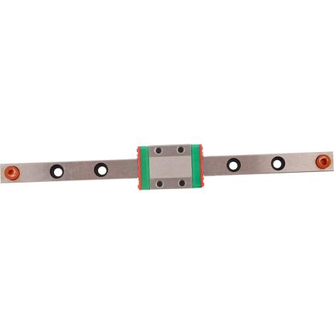 LML9B Rail de guidage linéaire, Rail Linéaire 150mm, Guide Linéaire Coulissant pour Imprimante 3D, guidage de 9 mm de largeur + bloc coulissant, pour imprimante et machine CNC(150mm) (1/5)