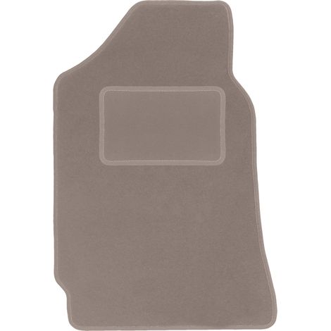 Alfombrilla conductor beige para: Polski Fiat 125P sedán (1967-1991)