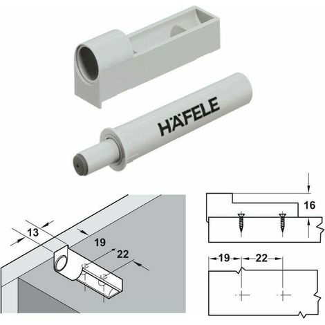 – Piston amortisseur de porte 40N – Pour portes à charnière – Fermeture douce et silencieuse – Installation facile sans accessoires