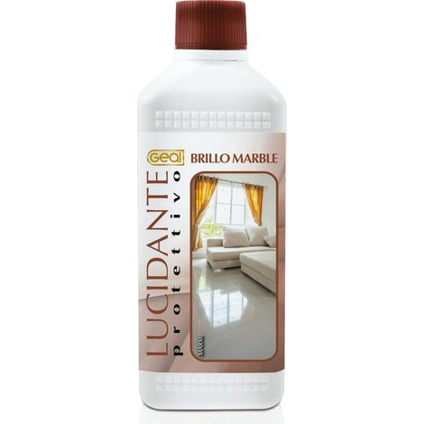 GEAL BRILLO MARBLE. Lucidante Protettivo per Marmo e Granito. 500ML (1/3)