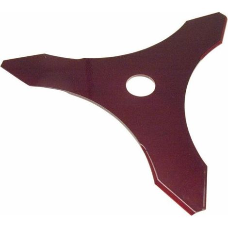 Lame droite professionnelle pour débroussailleuse 3 dents L:300 ép.:3 - Lame droite professionnelle pour débroussailleuse 3 dents L:300 ép.:3