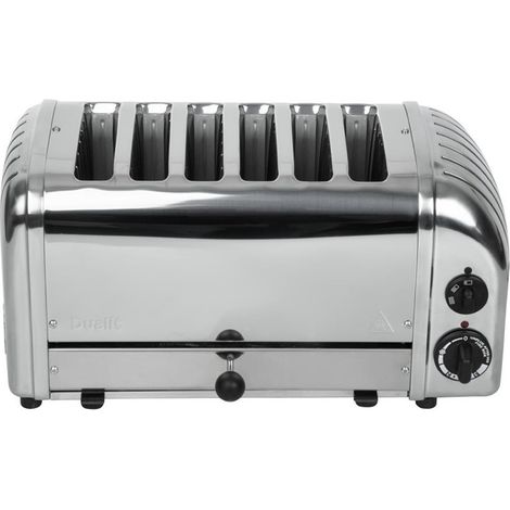 Grille Pain Professionnel en Inox - 6 Tranches - Dualit (1/5)