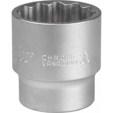 MJW Steckschlüsseleinsatz 1/2" 12-kant 30 mm