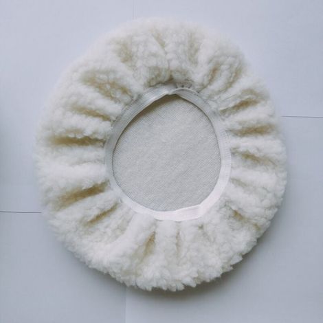 Disque De Polissage - Disque En Microfibre Et Laine De Mouton Pour Machine À Polir Orbitale - Diamètre 120 À 150 Mm - Pour Cire Et Polissage Automobile Et Surfaces Délicates - Lot De 5 (1/5)