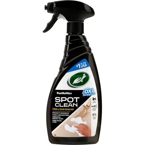 spray elimina macchie e odori turtlewax "spot clean" 500ml