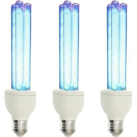 E27 15W UV-Keimtötungslampe – Ultraviolette Desinfektionslampe mit Ozon, 220V Spannung (1/5)