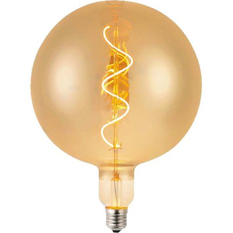 V-TAC VT-2270 Lampadina LED 4W E27 G200 Filamento a spirale effetto Ambrato 2700K - 23169 (1/5)