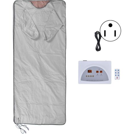 Couverture infrarouge lointain anti-humidité et froid, multifonction en oxford, 650W, 110V, prise US (1/5)