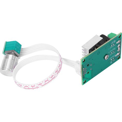 PWM-Gleichstrommotor-Drehzahlregler, industrieller Drehzahlregler mit stufenloser Regelung und übersichtlicher Beschriftung, 12 V–30 V, 10 A (1/5)