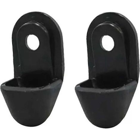 Lot de 2 capuchons de verrouillage convertibles faciles à installer, en plastique, pour la maison ou le bureau (1/5)