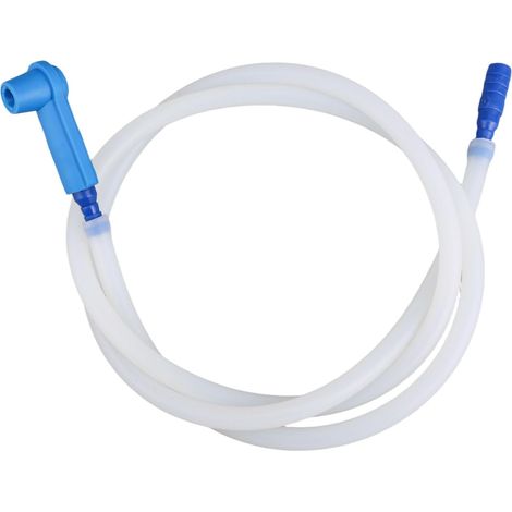 Tuyau de Purge de Frein, 1,2m Moto Purge Frein Tuyau D'Huile Liquide Extracteur avec Adaptateur Universels Réparation Freinage Système Accessoires pour Voiture Moto (1/5)
