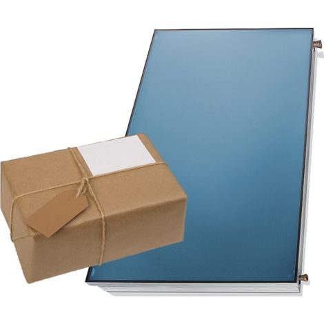 Solaranlage Flachkollektor Paket Solar FK200 Solarthermie Solarpaket Warmwasser Nr 2 - 4,68 m2