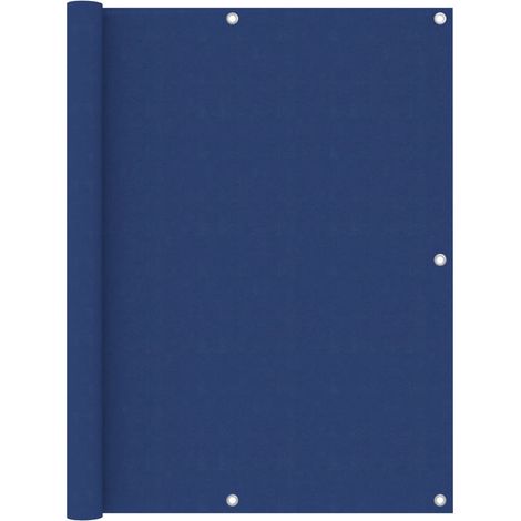 Brise Vue Écran de balcon Pour Jardin, Balcon, Terrasse Bleu 120x300 cm Tissu Oxford 34069 (1/5)
