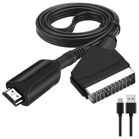 Convertisseur péritel vers Hdmi adaptateur Audio vidéo pour Hdtv/dvd/décodeur/ps3/pal/ntsc Starlight RWConvertisseur de tension (1/5)