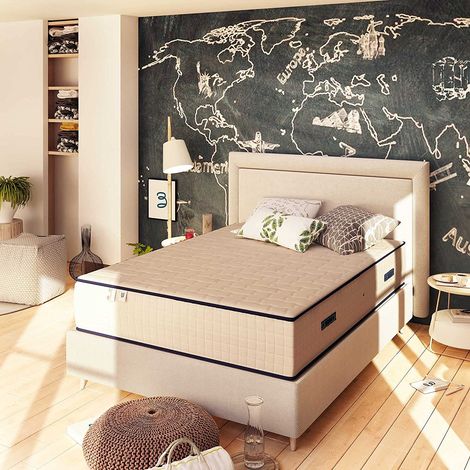 Baldiflex Materasso Alto 30 cm con 4 cm di Memory Foam - Buon Risveglio 85x190 cm