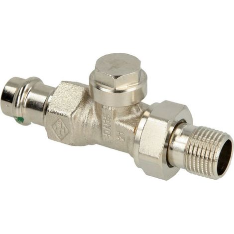 Raccord de retour Regulux droit 1/2'' x 15 mm