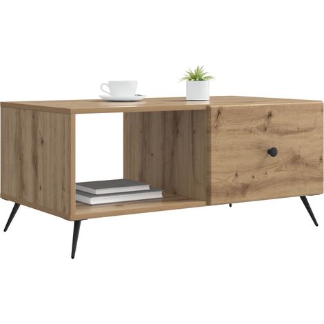 Maison Exclusive - Couchtisch Artisan-Eiche 90 x 50 x 40 cm Holzw
