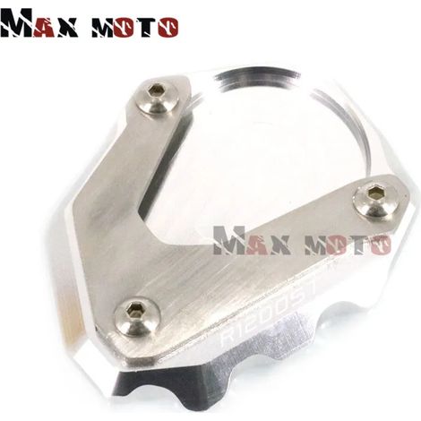 (R1200ST - Argent) Compatible avec BMW R1200RT R1200 RT R 1200RT 2004-2013 et R1200ST 2003-2007 - Béquille latérale/extension de pied - Maxpower (1/4)