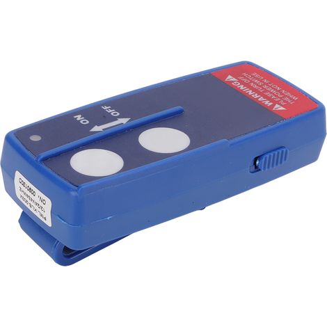 Universelle Funkfernbedienung für 12-V-Elektrowinde, 434-MHz-Empfänger, Steuerung mit Schalter für Quad/ATV, blau, Komplettset (1/5)