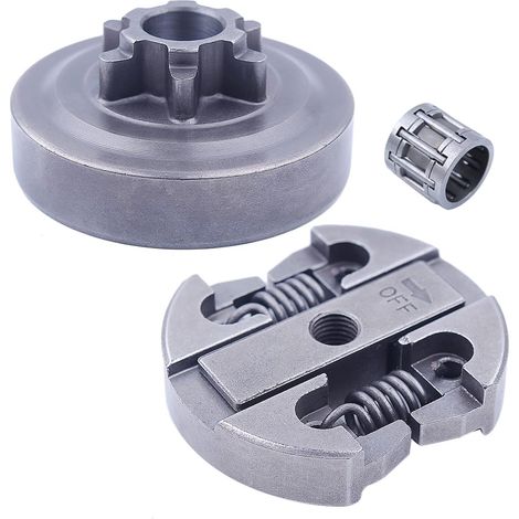 Kit de tambour d'embrayage 3/8" 6T, pour tronçonneuse chinoise 2500 25cc, pièce (1/5)