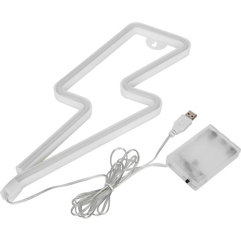 Guirlande lumineuse LED néon décorative pour mur, décoration de Noël, anniversaire, salon, fête (1/5)