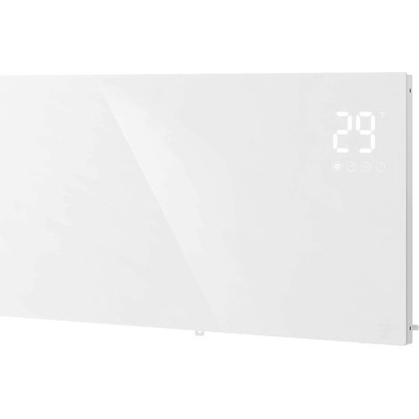 OCEAN Radiateur électrique intelligent, 2000W, sécurité enfants & mode éco, ultra-fin 70mm,Blanc – WIFI