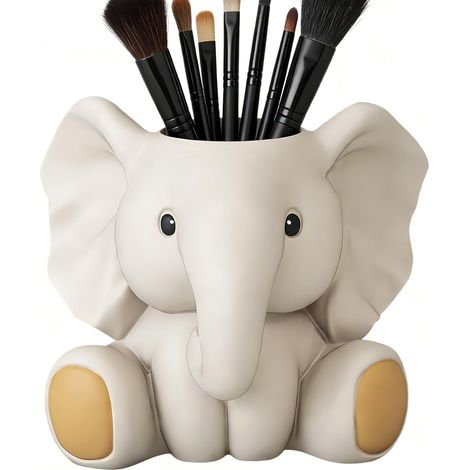 für den Schreibtisch Kunstharz niedlicher Elefant (1/5)